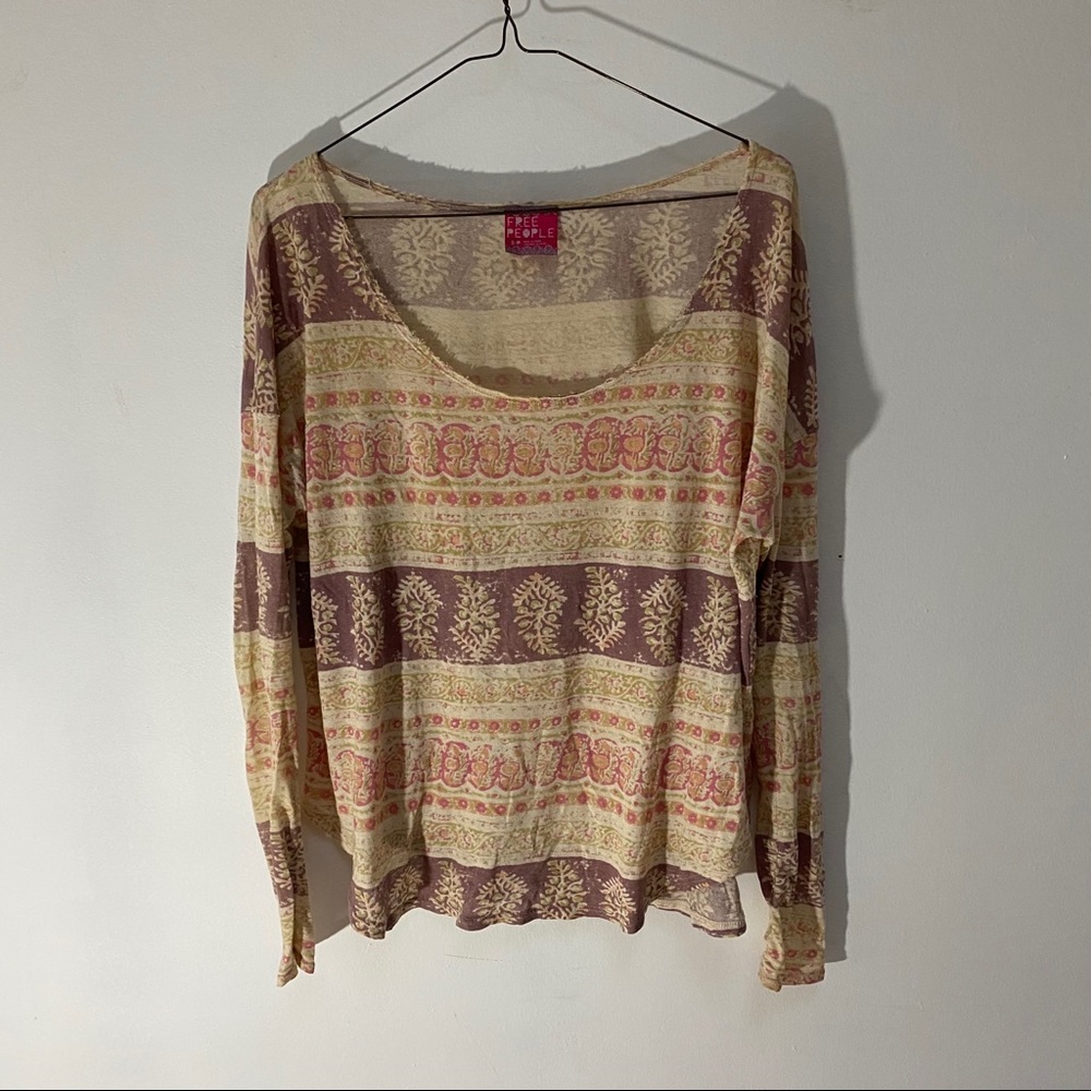 Free People Long Sleeve Shirt